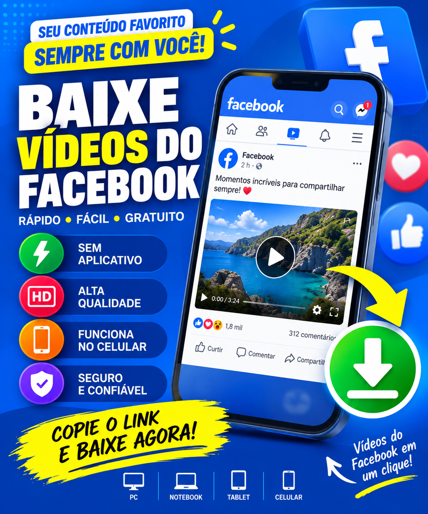 Baixar Vídeo do Facebook